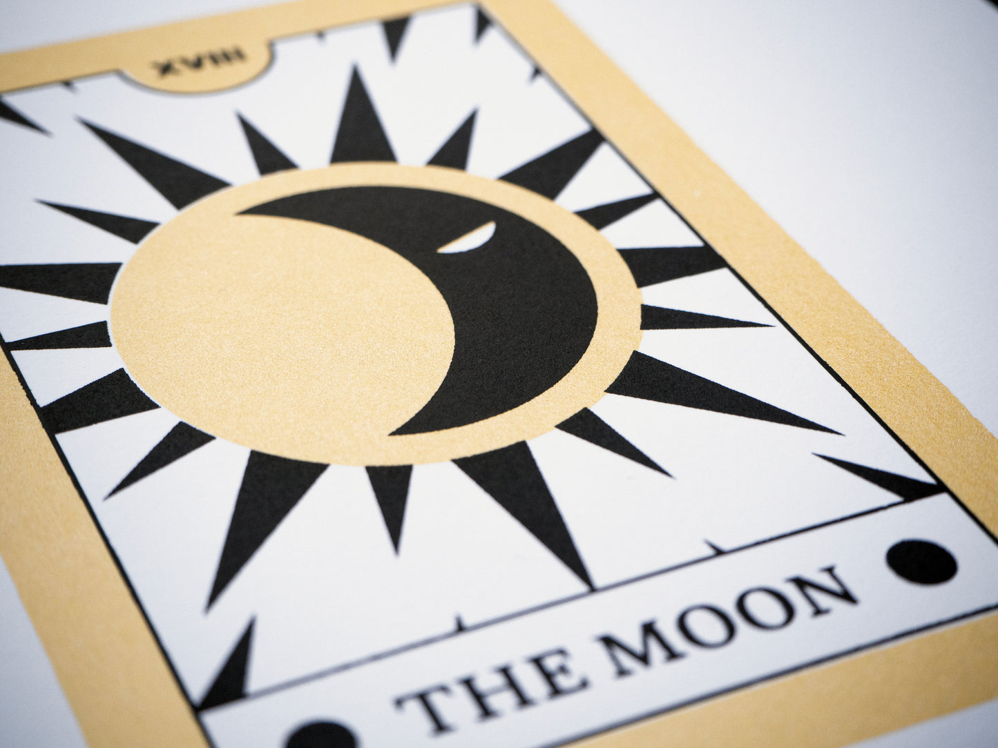 Moon Tarot Silk Screen Print