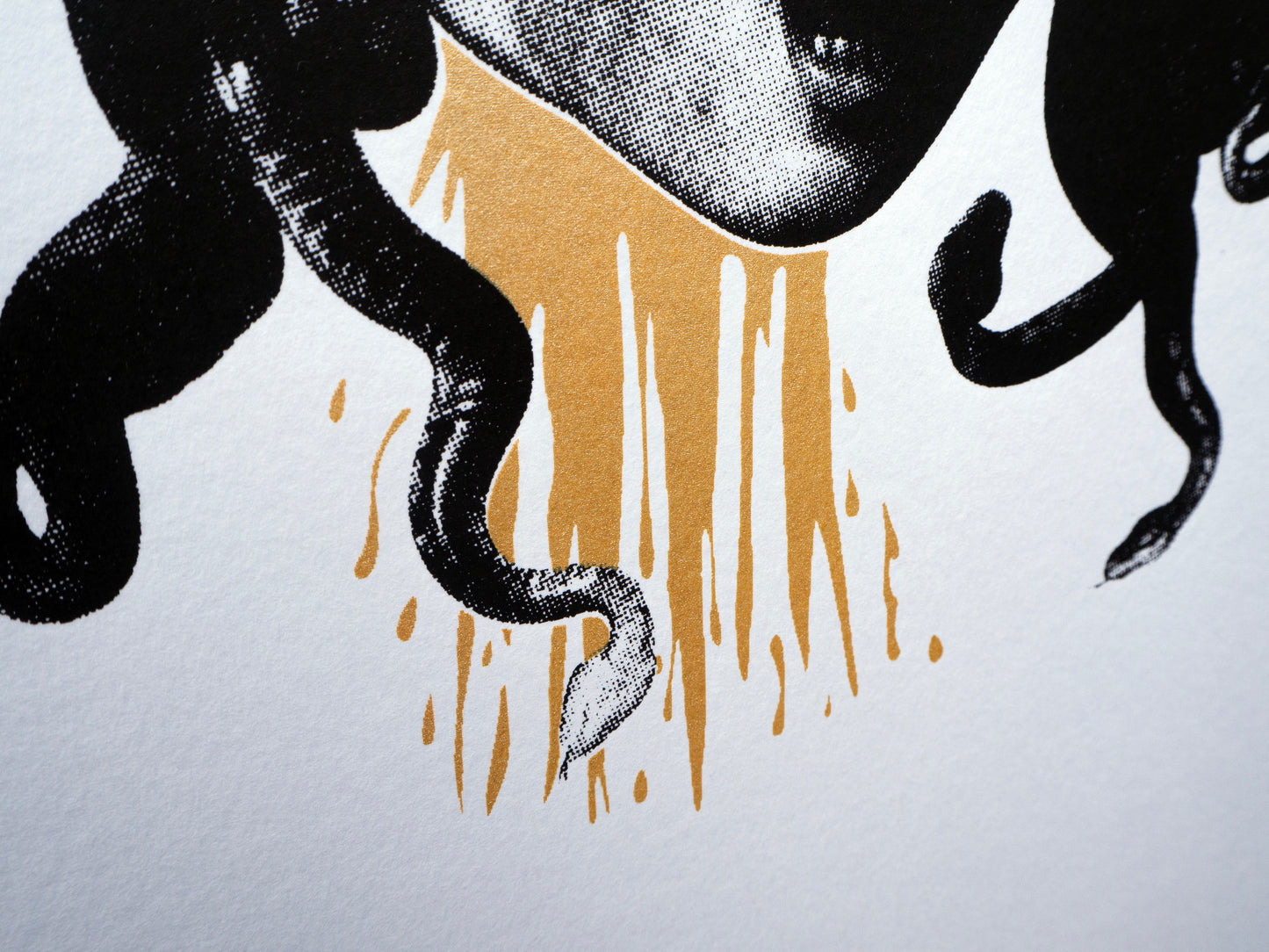 Medusa (Caravaggio) A3 Screen Print