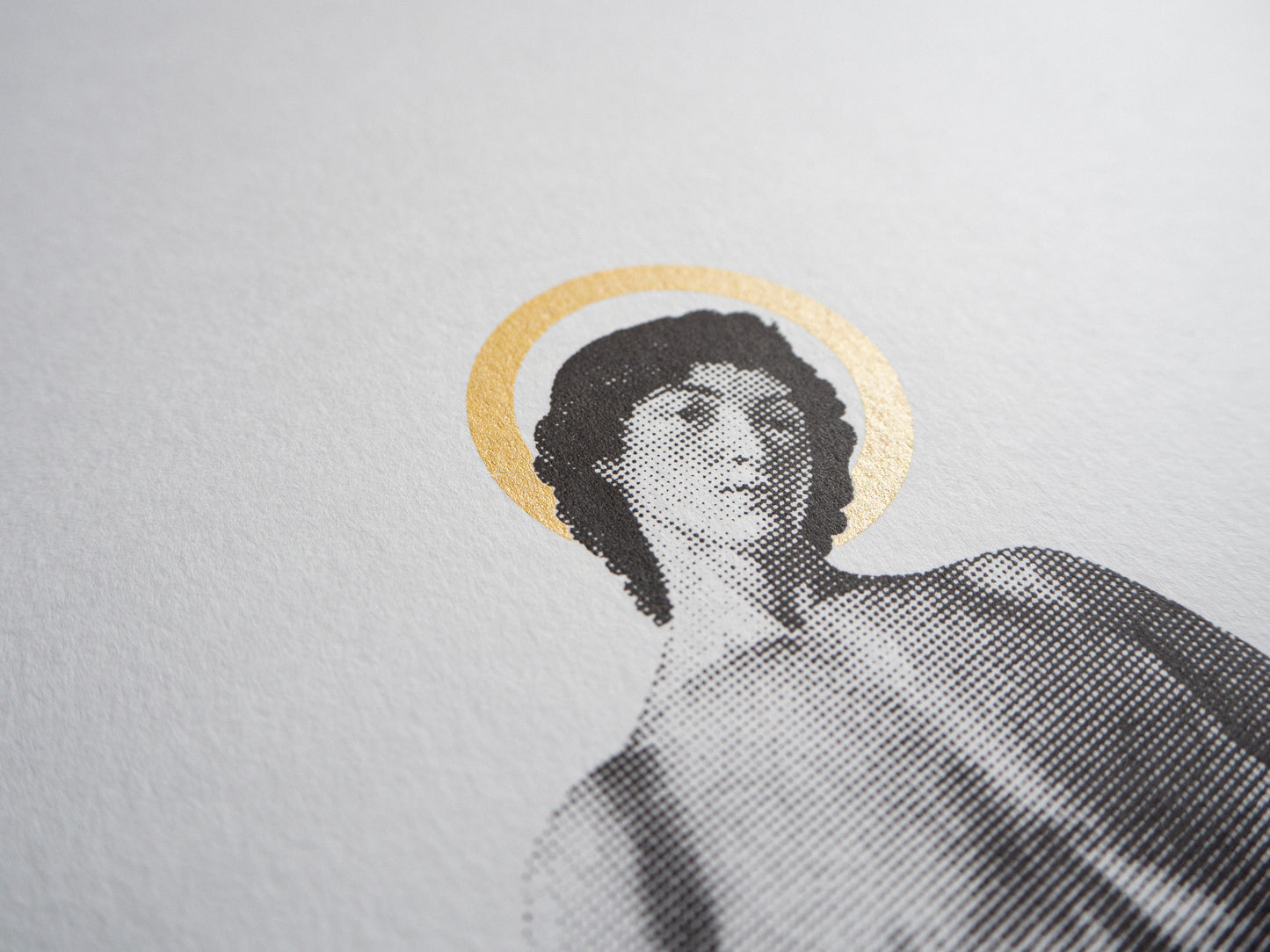 St Sebastian Silk Screen Print