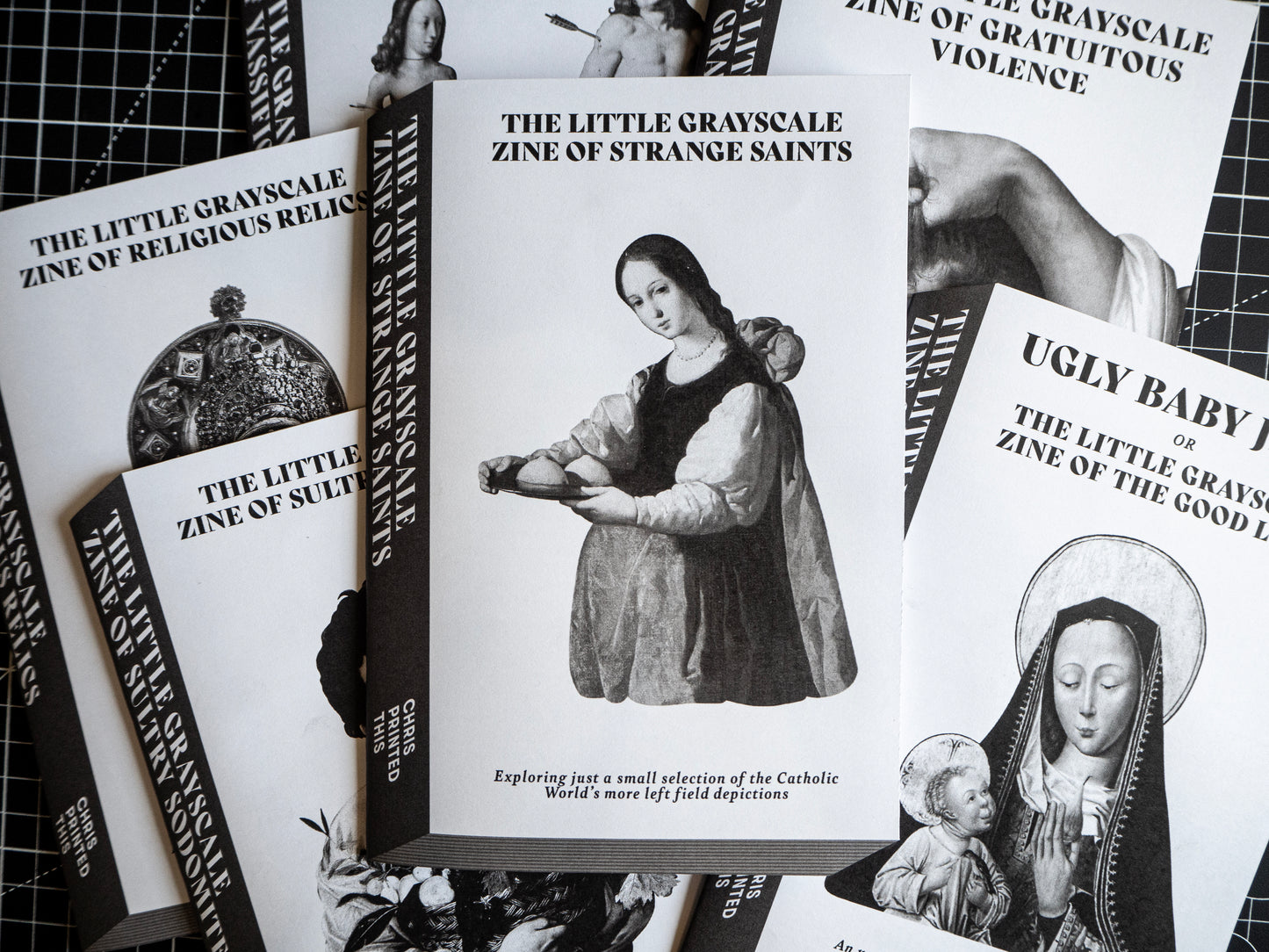 The Little Grayscale Zine of Strange Saints