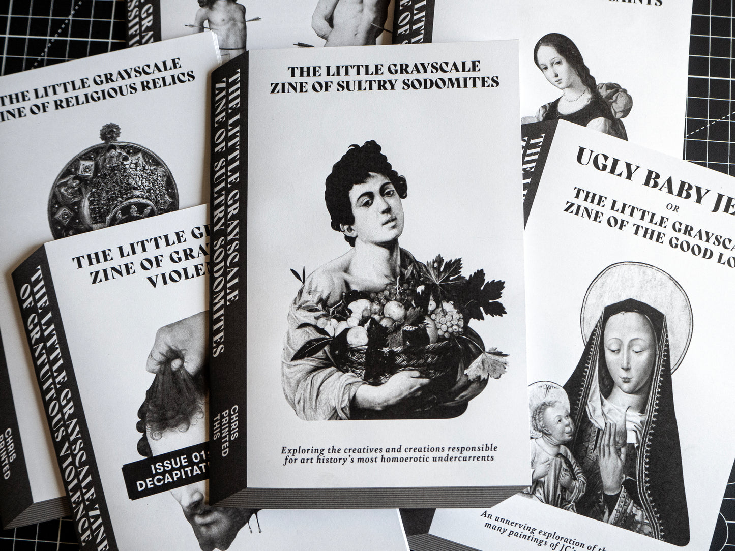 The Little Grayscale Zine of Sultry Sodomites
