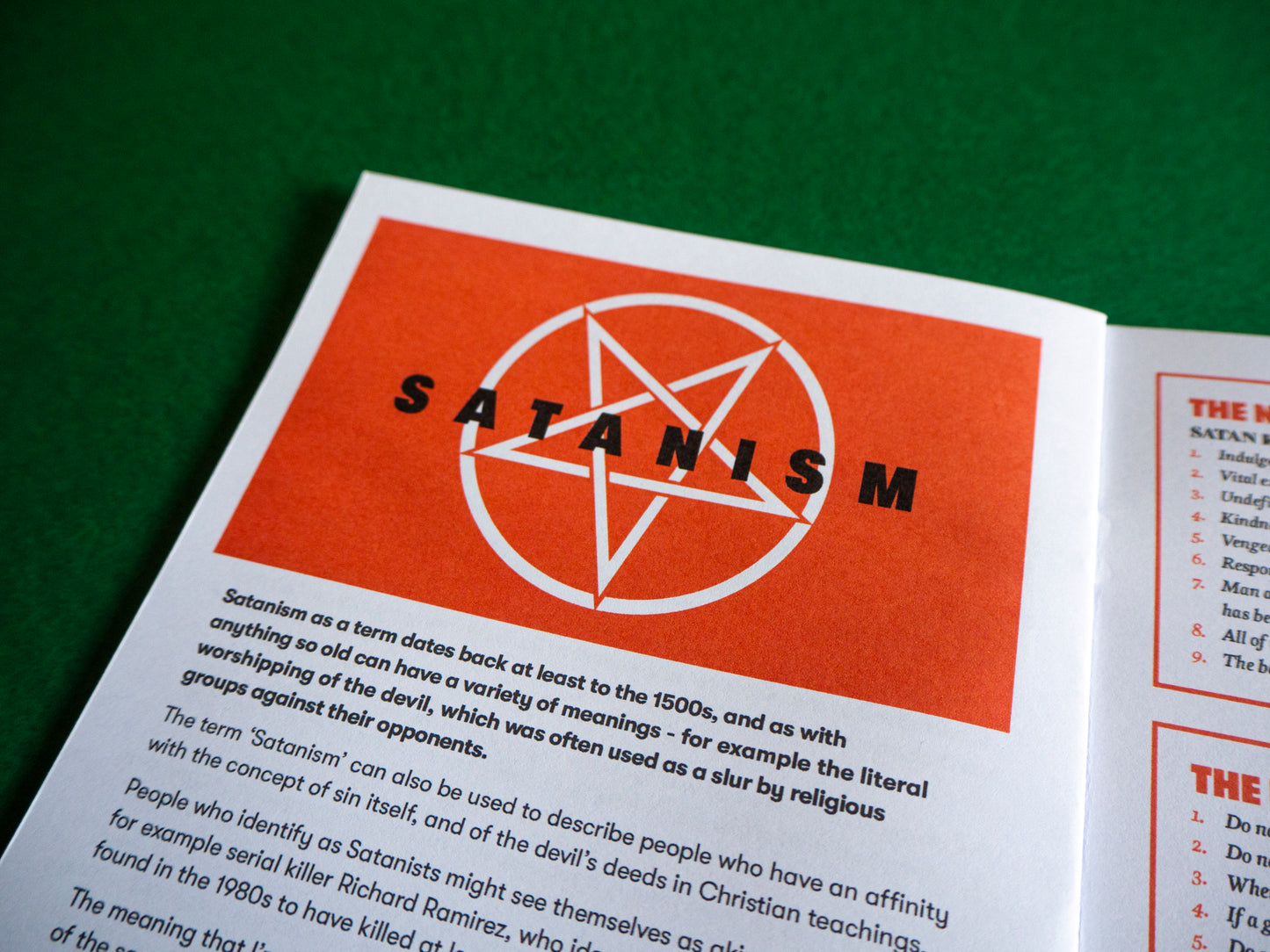 The Devil - An Activity Zine Concerning the Physical Embodiment of Evil