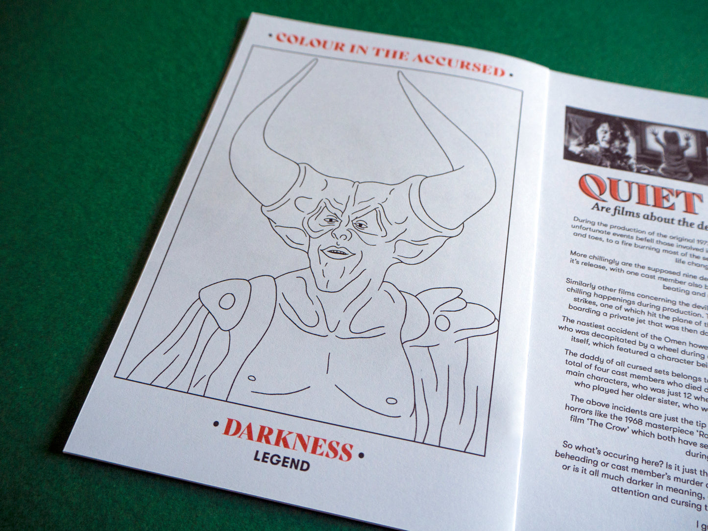The Devil - An Activity Zine Concerning the Physical Embodiment of Evil