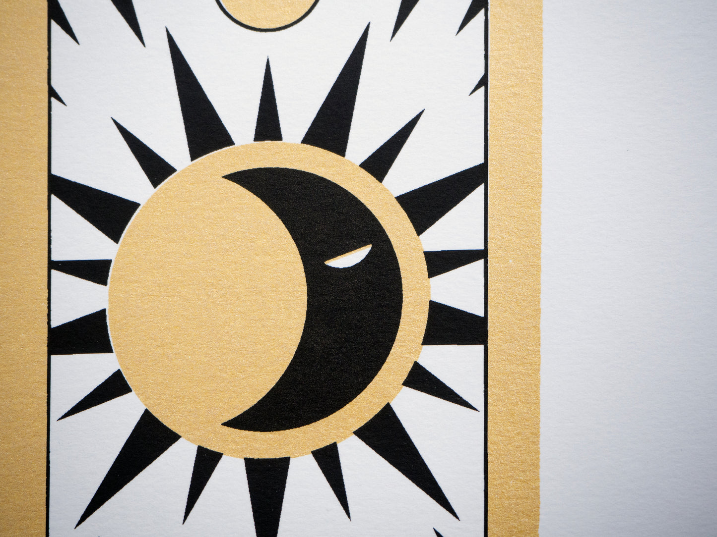Moon Tarot Silk Screen Print