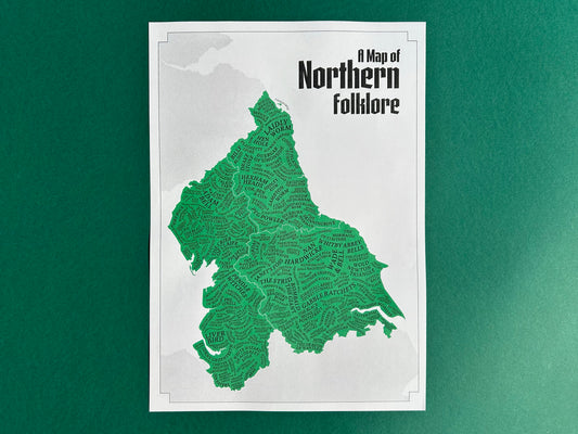 A3 Northern Folklore Map
