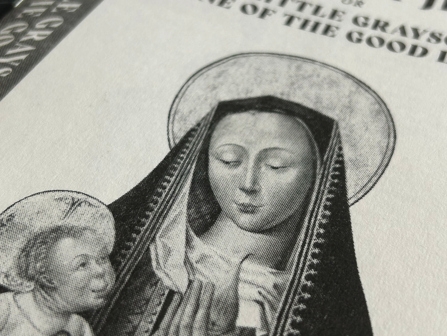 The Little Riso Printed Zine of the Good Lord