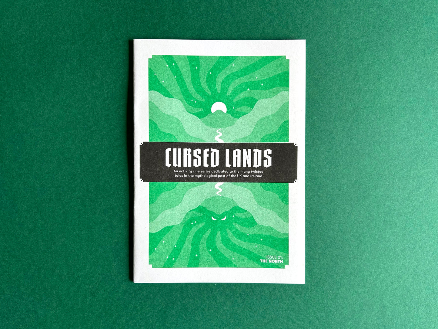 Cursed Lands Riso Printed Zine - Issue 01: The North