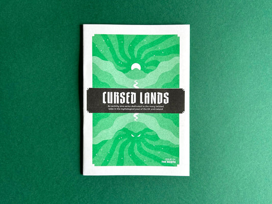 Cursed Lands Riso Printed Zine - Issue 01: The North