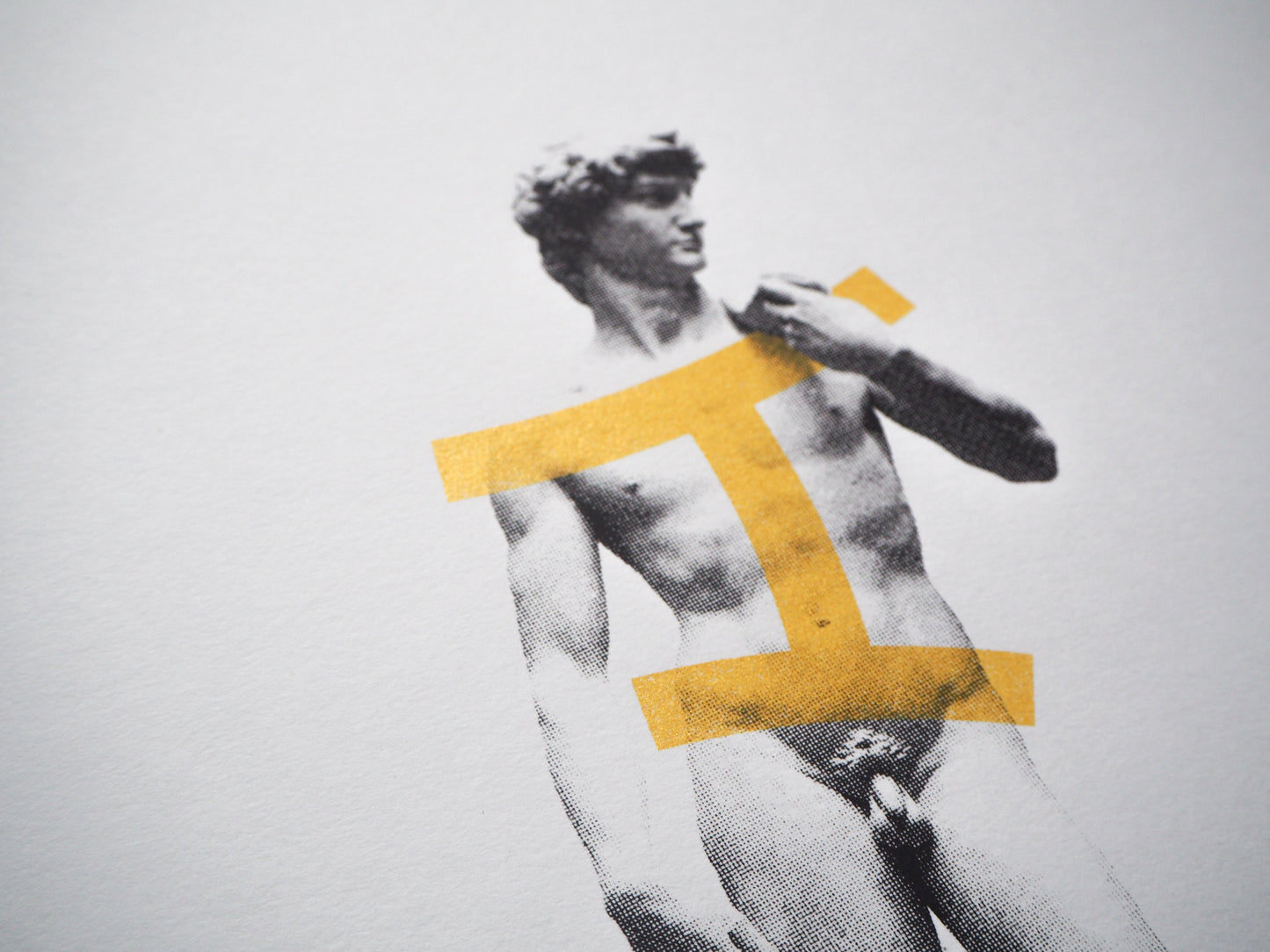 Contrapposto Silk Screen Print