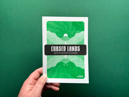 Cursed Lands Riso Printed Zine - Issue 01: The North