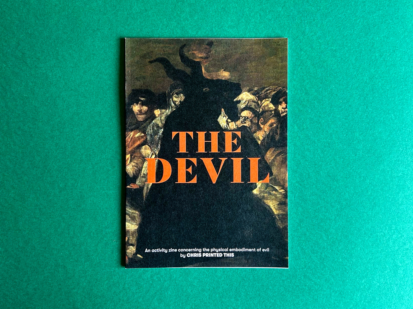 The Devil - An Activity Zine Concerning the Physical Embodiment of Evil