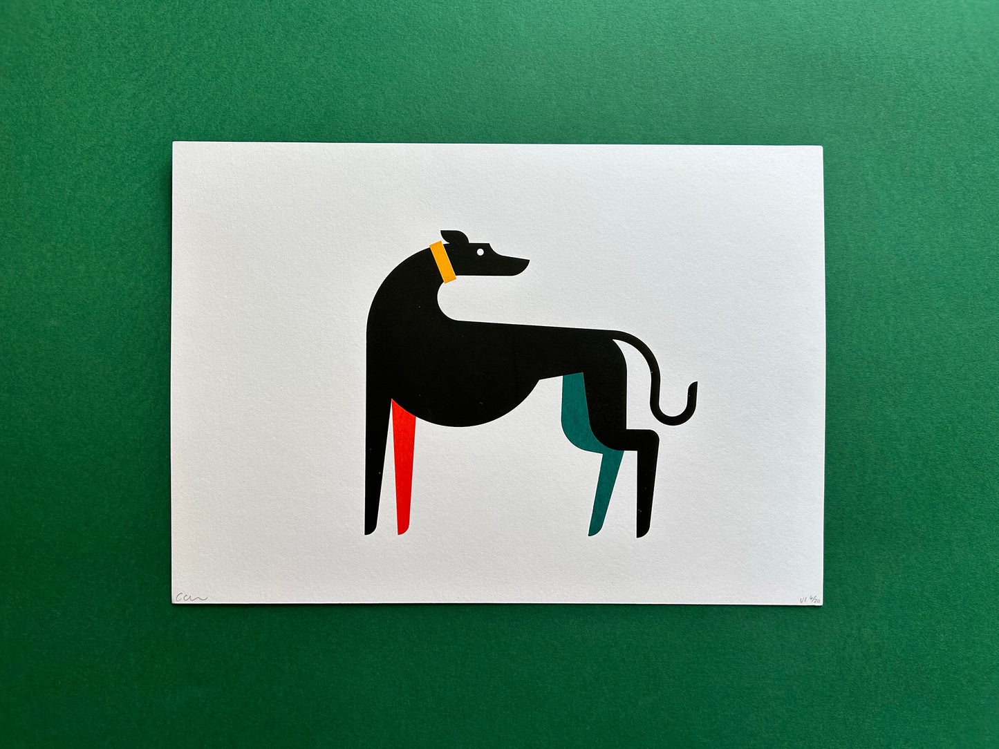 Sighthound A3 Screen Print