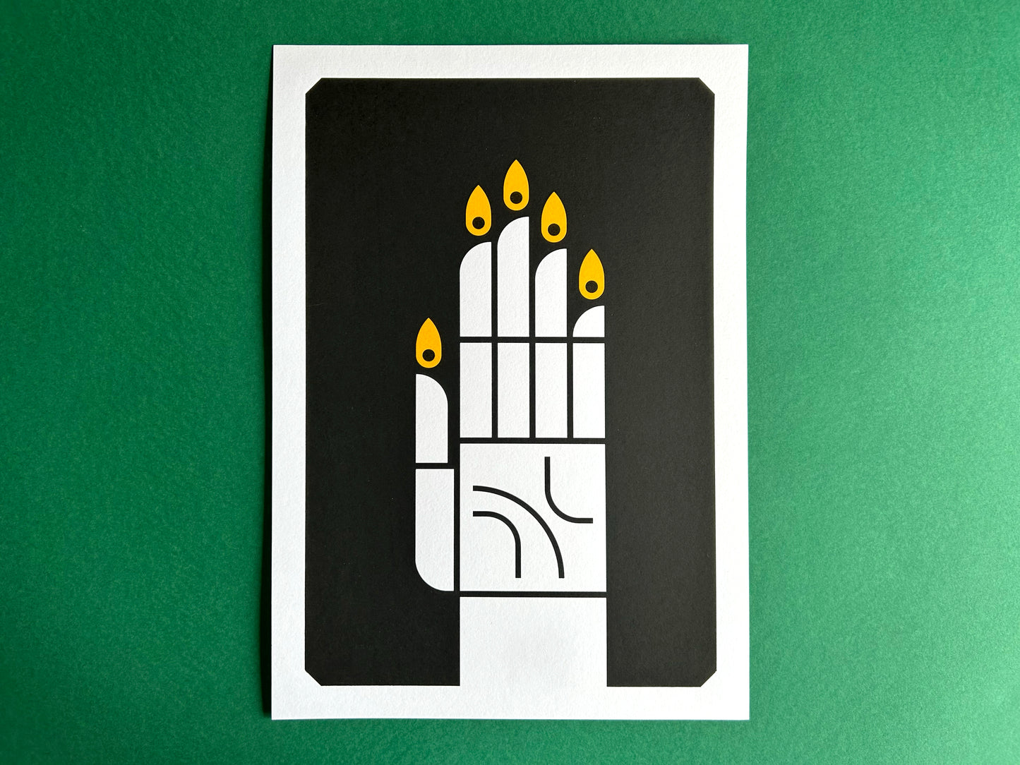 Hand of Glory A3 Screen Print