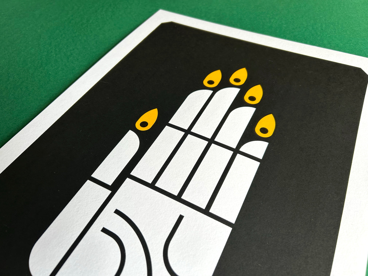 Hand of Glory A3 Screen Print