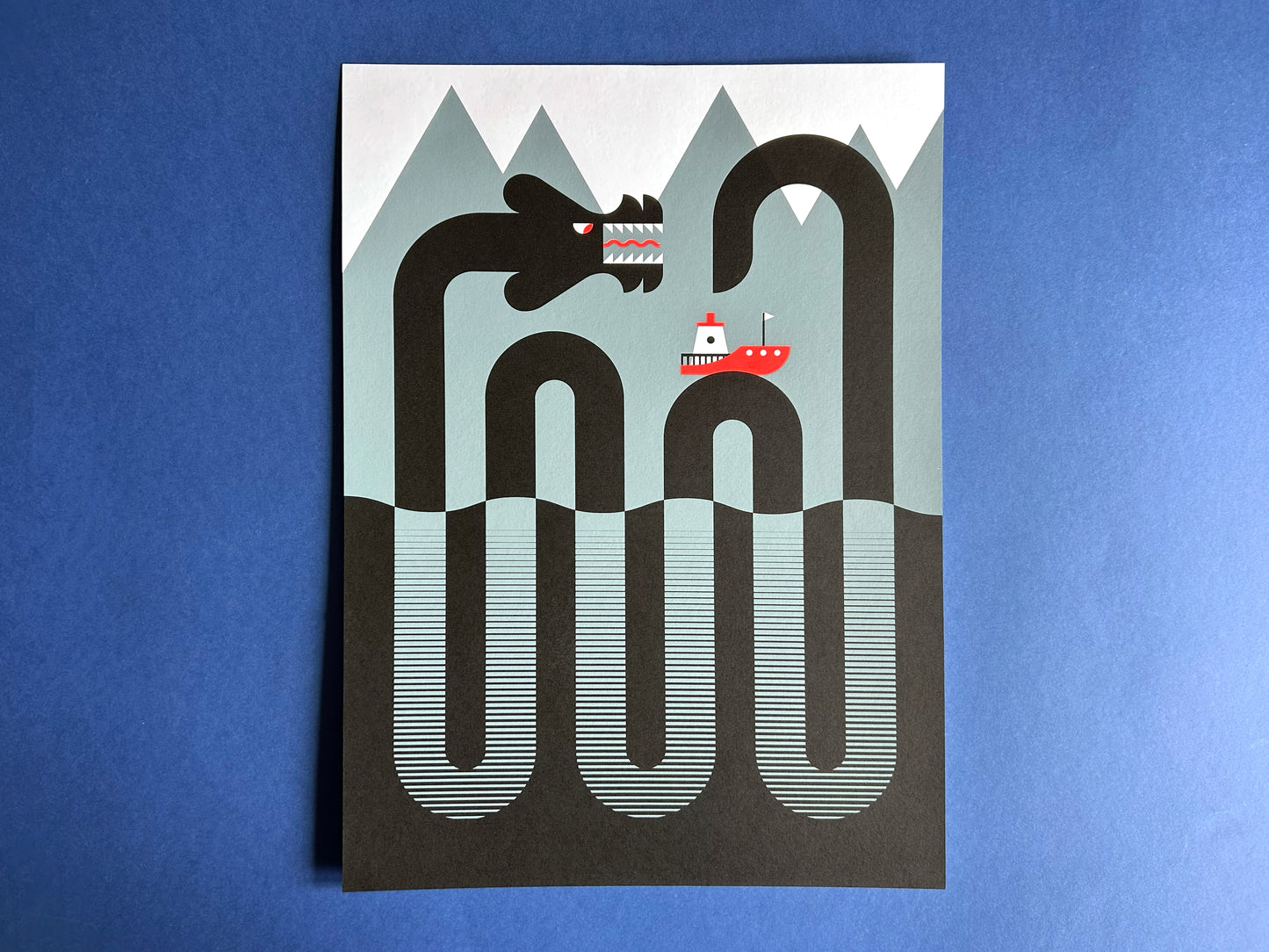 Leviathan A3 Screen Print