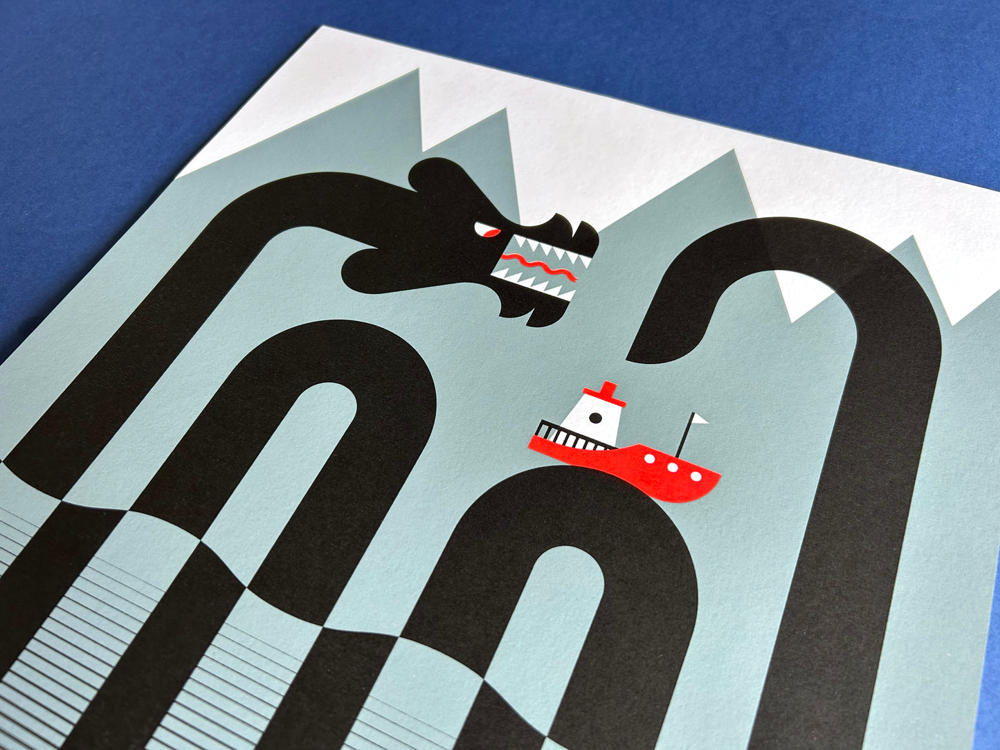 Leviathan A3 Screen Print