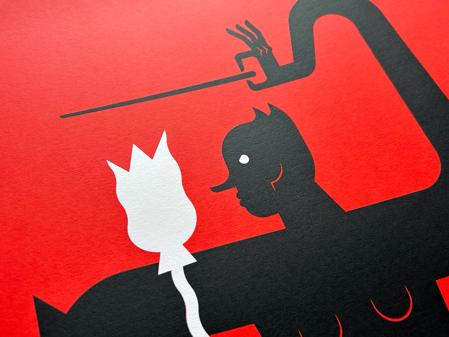 Witch A3 Screen Print