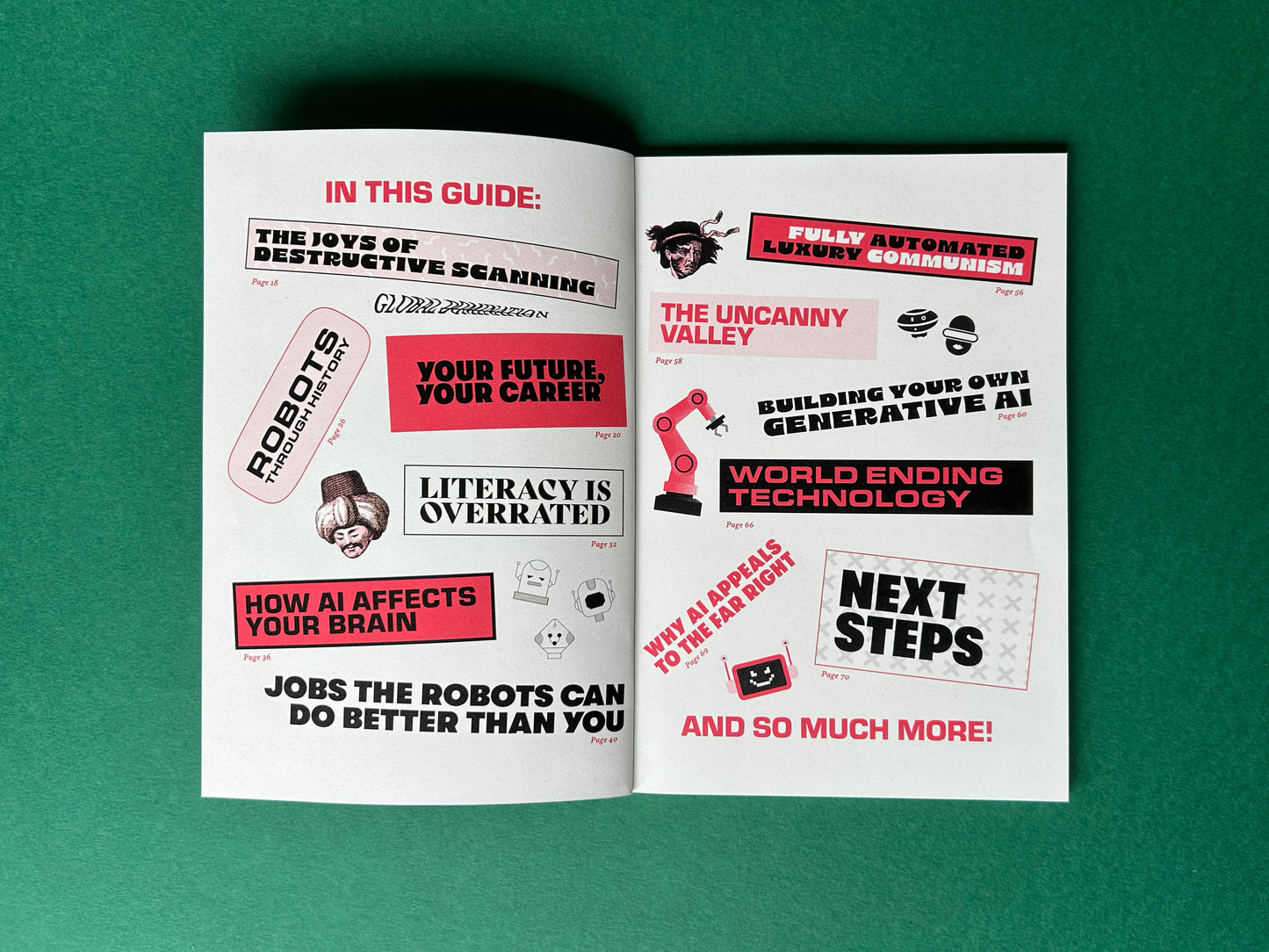 A Jobseeker's Guide to the Singularity - A Zine about AI