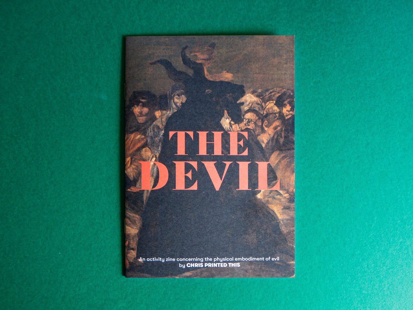 The Devil - An Activity Zine Concerning the Physical Embodiment of Evil