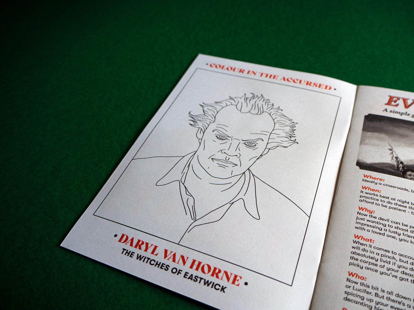 The Devil - An Activity Zine Concerning the Physical Embodiment of Evil