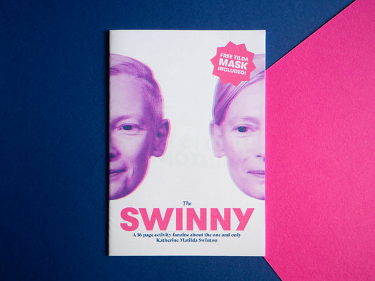 The SWINNY - A Tilda Swinton Activity Fanzine